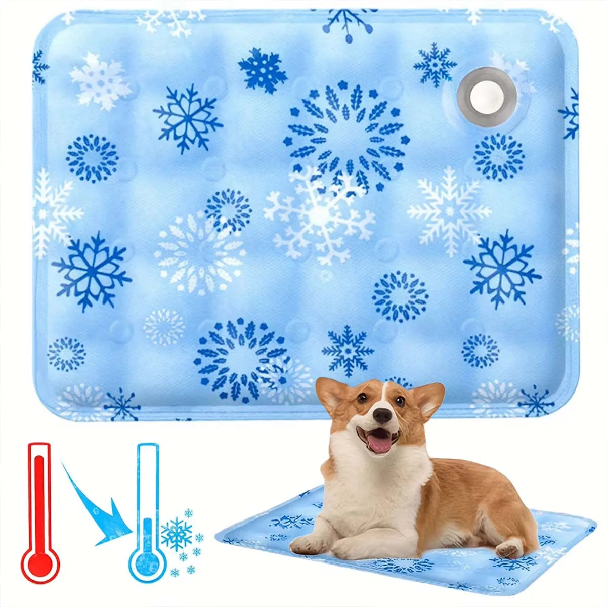 Pet Cooling Mat – Water-Activated Cool Pad for Dogs & Cats