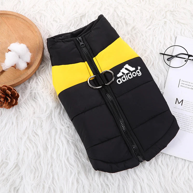 Waterproof Padded Dog Coat with Zipper