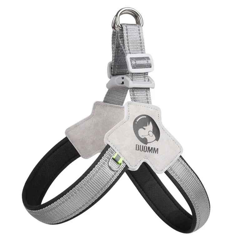 Adjustable Reflective Mesh Dog Harness – For Small & Large Dogs and Cats