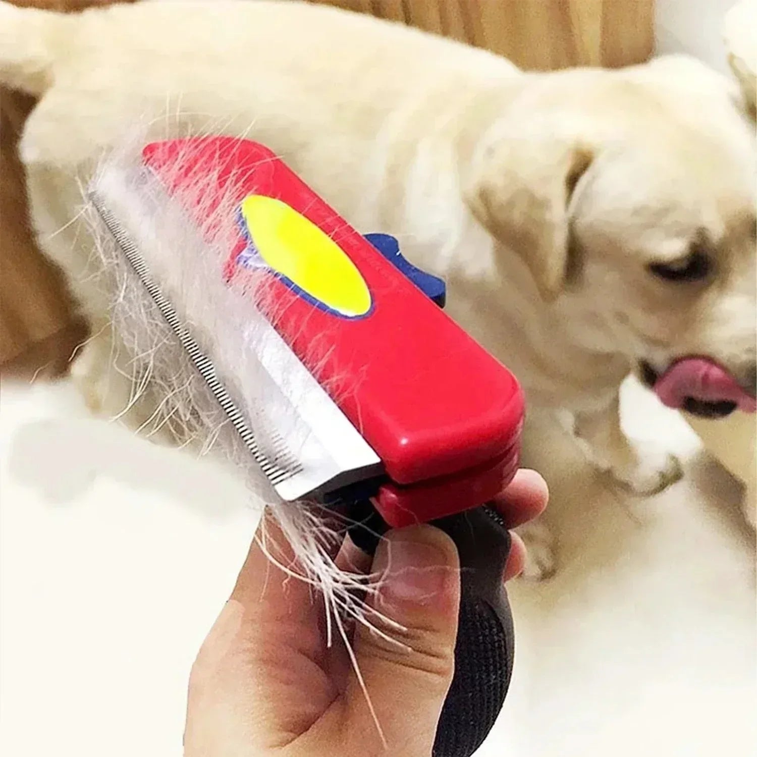 Large Dog Hair Removal & Grooming Comb