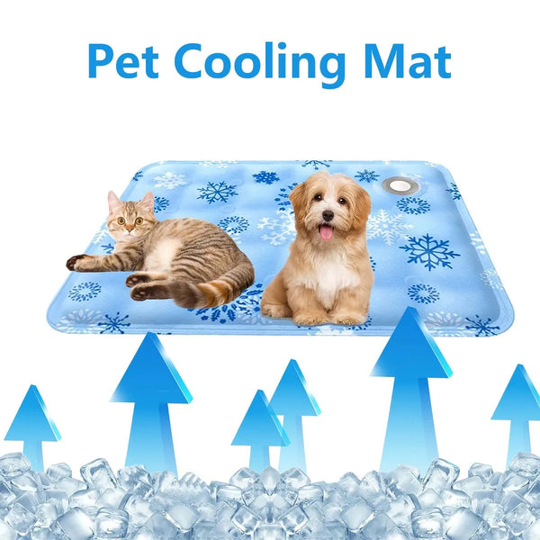 Pet Cooling Mat – Water-Activated Cool Pad for Dogs & Cats