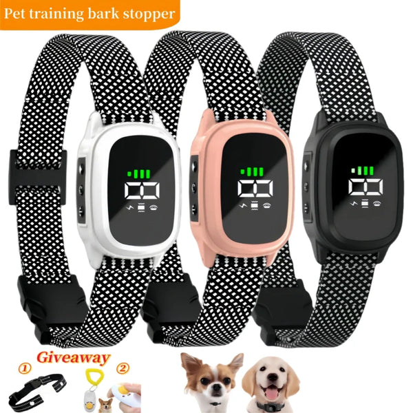 YHLC Automatic Anti-Bark Dog Collar – Rechargeable Training Collar